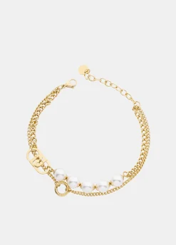 Collana per cane medio con perle