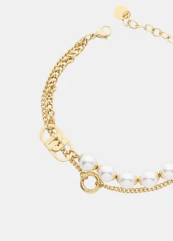 Collana per cane medio con perle