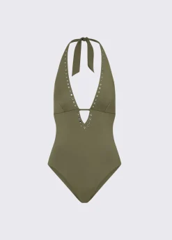 Costume intero con borchie