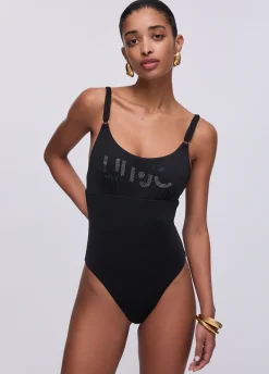 Costume intero con logo