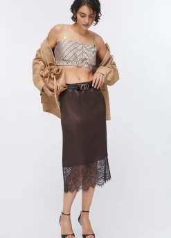 Crop top a righe