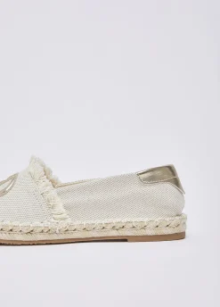 Espadrillas con maxi logo