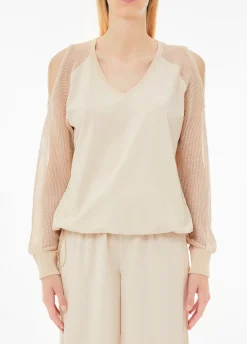 Felpa con cut-out
