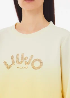 Felpa con strass