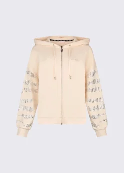 Felpa con zip e cappuccio