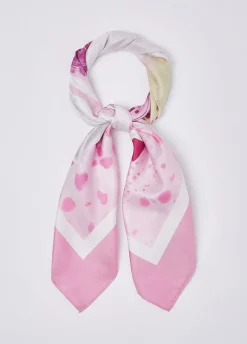 Foulard con fiore