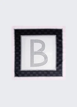Foulard con lettera B