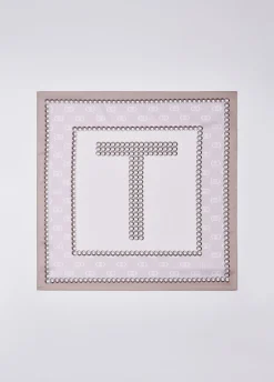 Foulard con lettera T