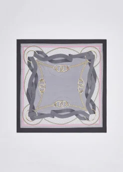 Foulard con nastri