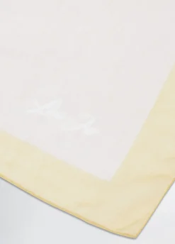 Foulard con stampa floreale