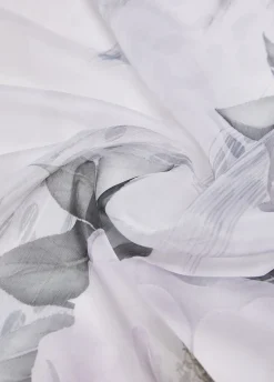 Foulard grande con peonie