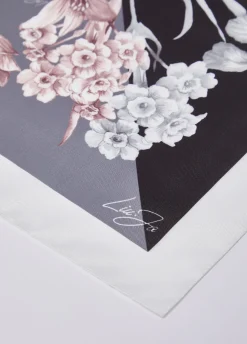 Foulard piccolo a fiori