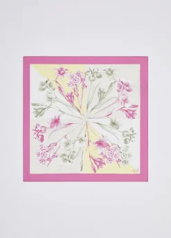 Foulard piccolo a fiori
