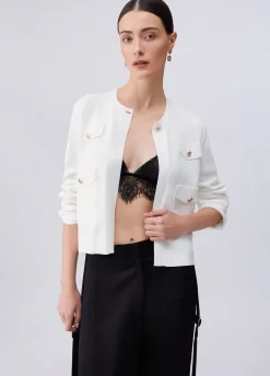 Giacca elegante in maglia