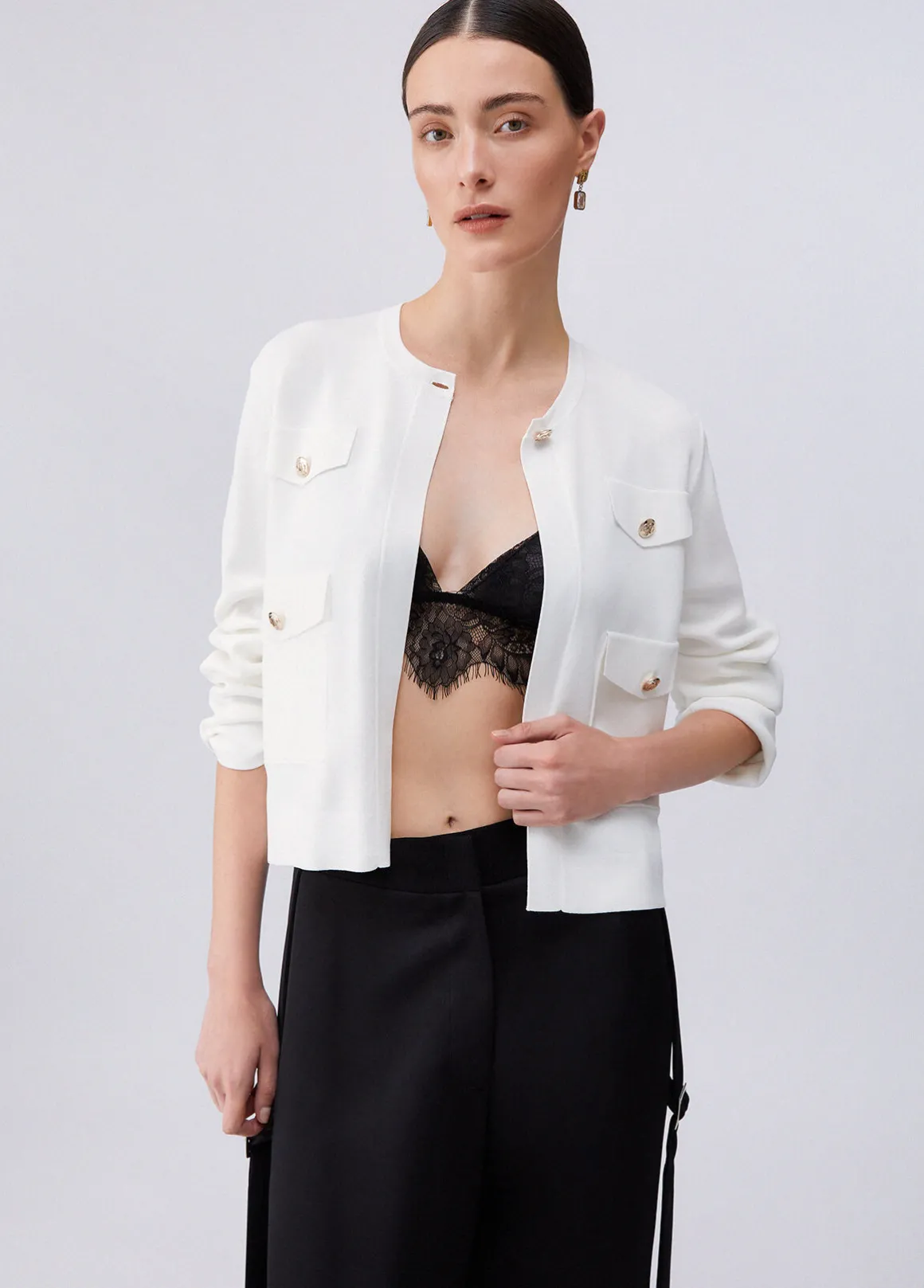 Giacca elegante in maglia