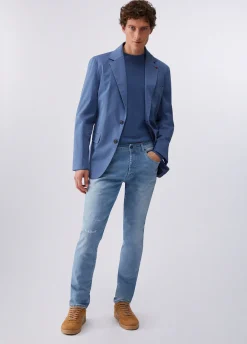 Giacca elegante in raso stretch