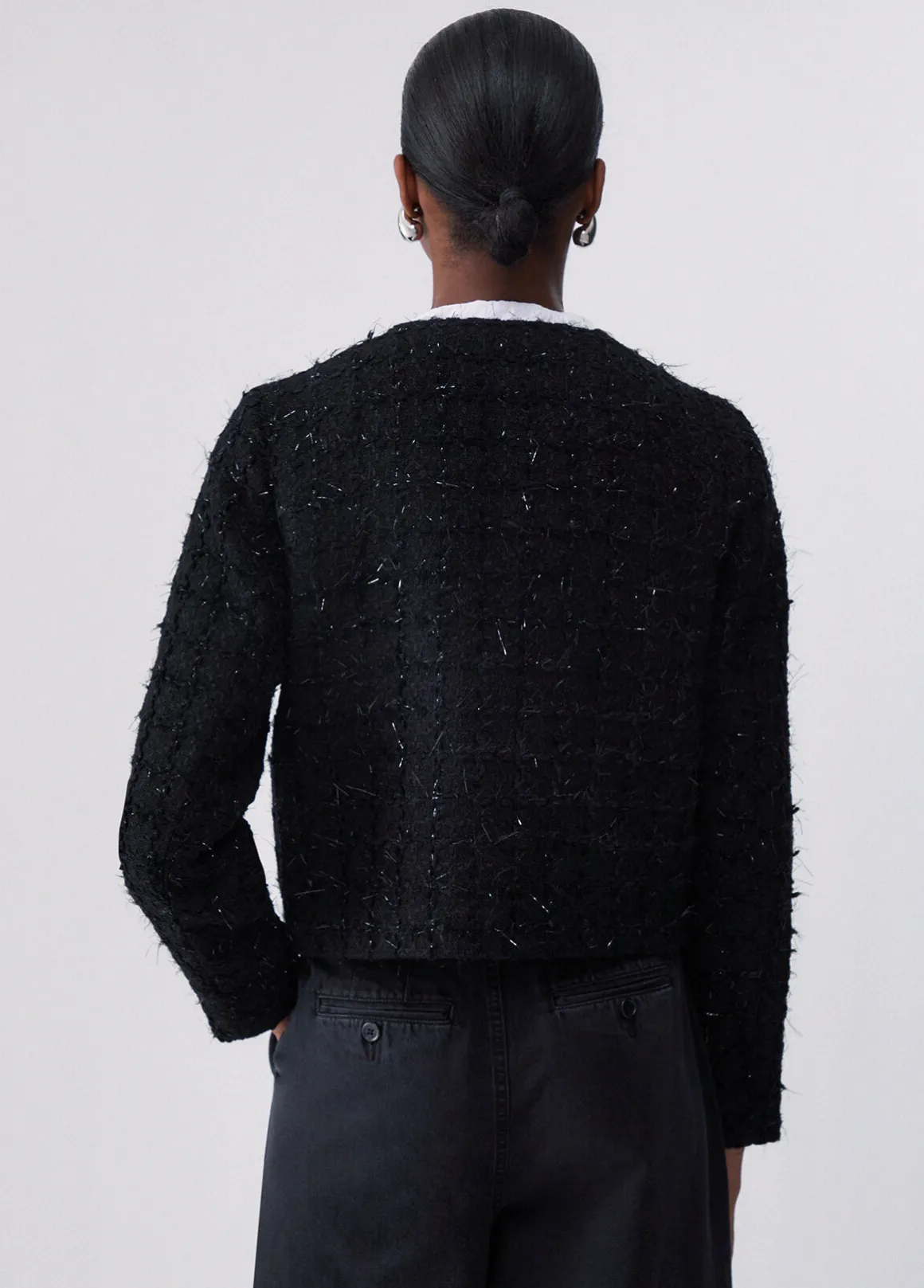 Giacca in bouclé