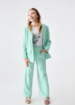 Giacca in envers satin