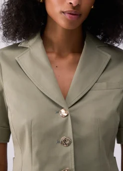 Giacca in gabardine