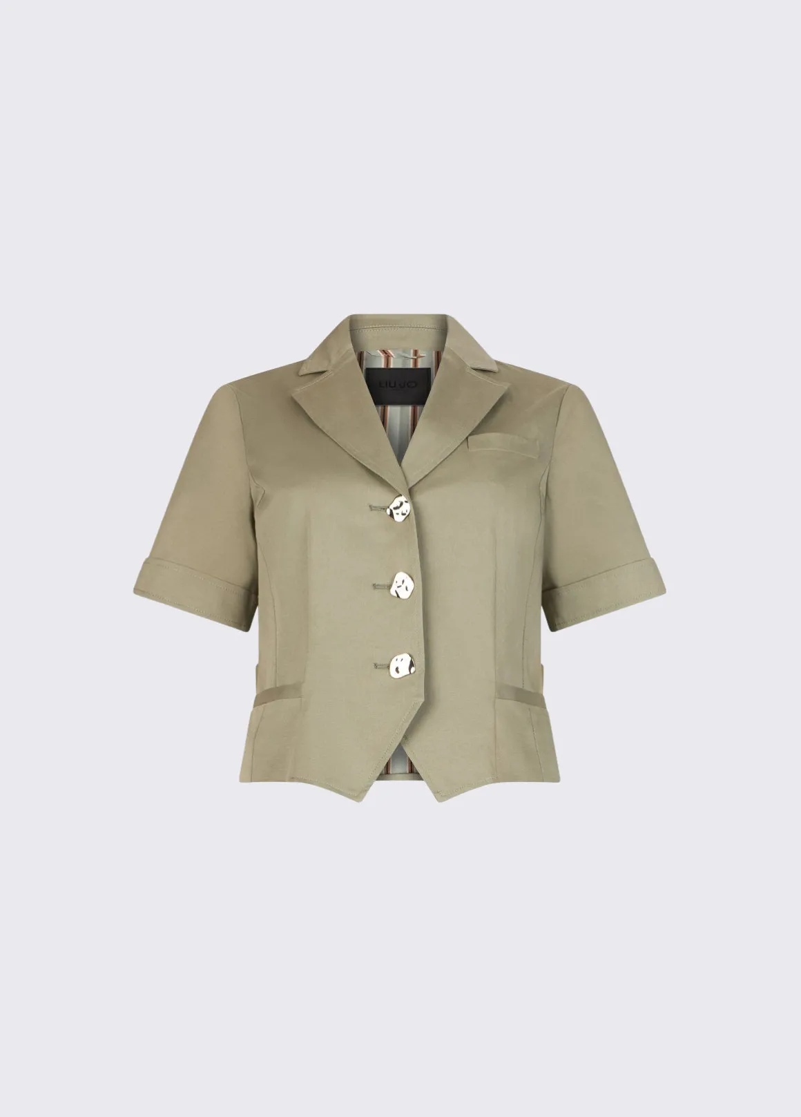 Giacca in gabardine