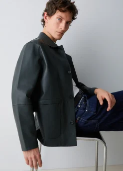 Giacca in pelle
