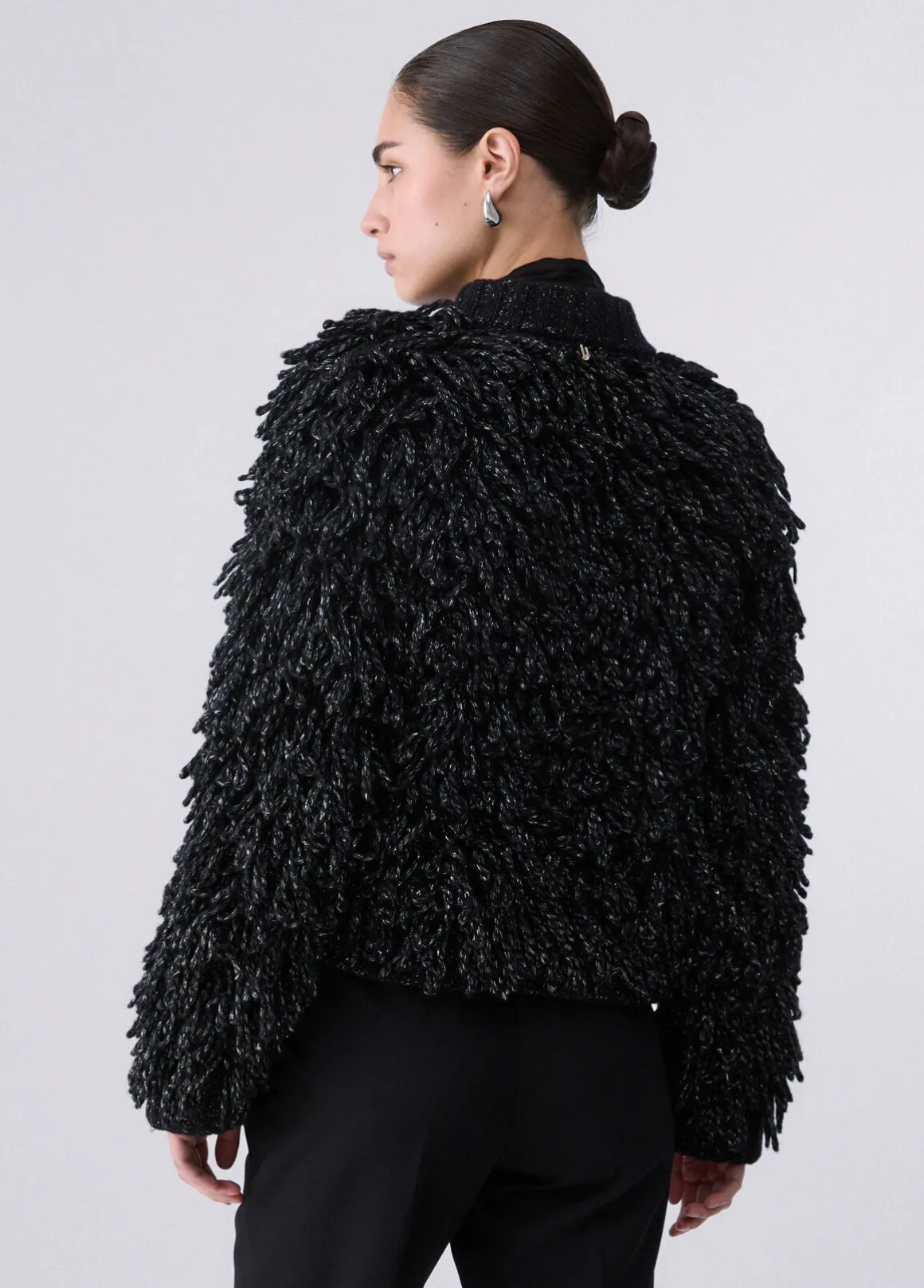 Giacca morbida in maglia