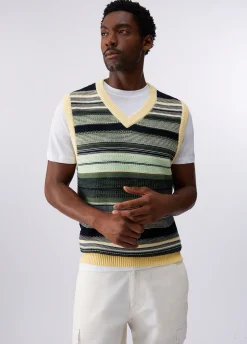 Gilet a righe