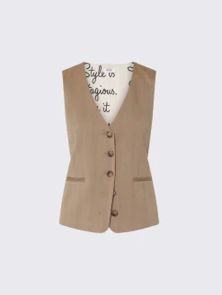 Gilet con alamari