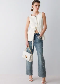 Gilet con cintura
