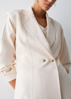 Gilet con spalline imbottite