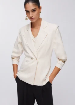 Gilet con spalline imbottite