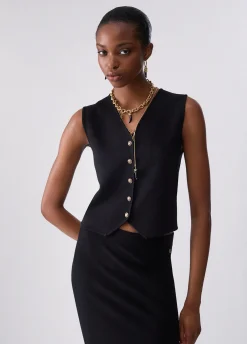 Gilet in maglia
