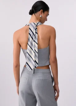 Gilet mélange elegante