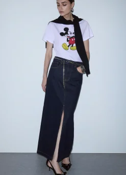 Gonna lunga denim