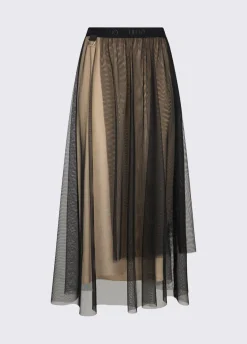 Gonna lunga in tulle