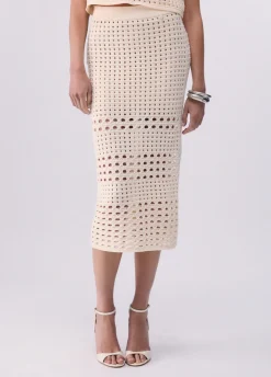 Gonna midi in crochet