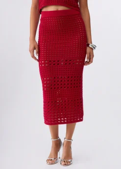 Gonna midi in crochet