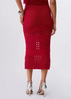 Gonna midi in crochet