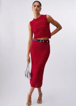 Gonna midi in crochet
