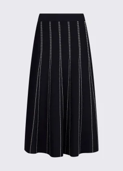 Gonna midi in maglia