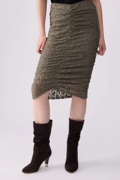 Gonna midi in pizzo