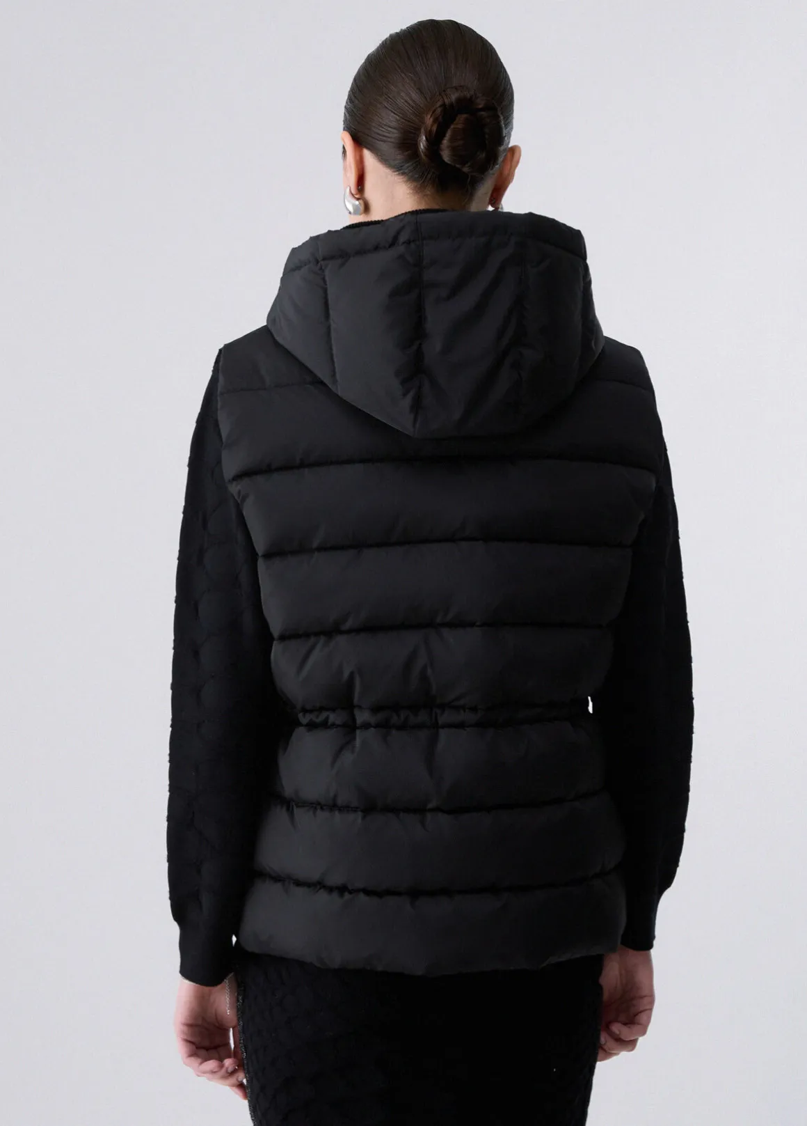 Imbottito corto in nylon