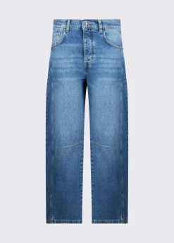 Jeans balloon a vita bassa