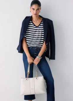 Jeans bootcut a vita alta