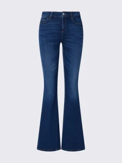 Jeans bootcut stonewash