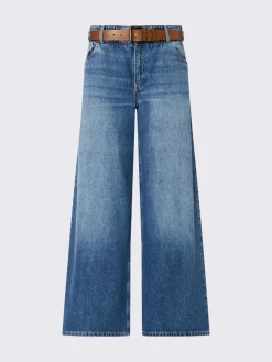 Jeans flare con cintura
