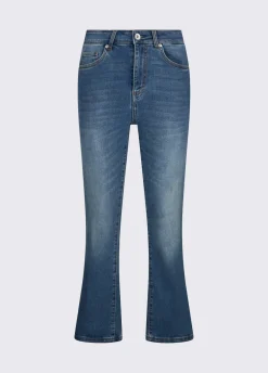 Jeans flare cropped