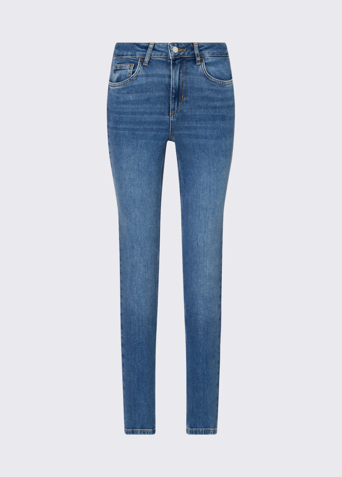 Jeans skinny a vita alta