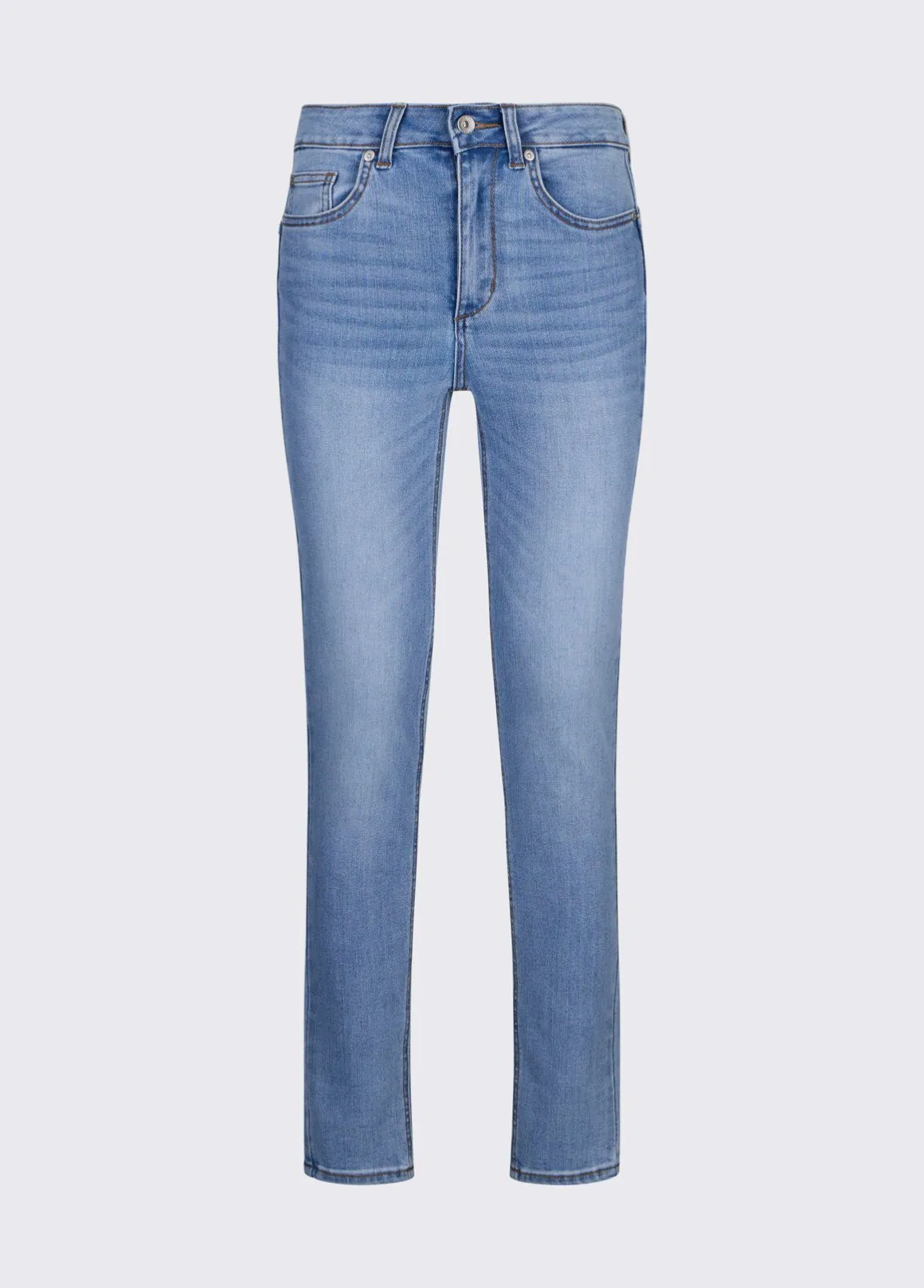 Jeans skinny a vita alta