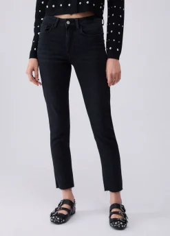 Jeans skinny a vita alta